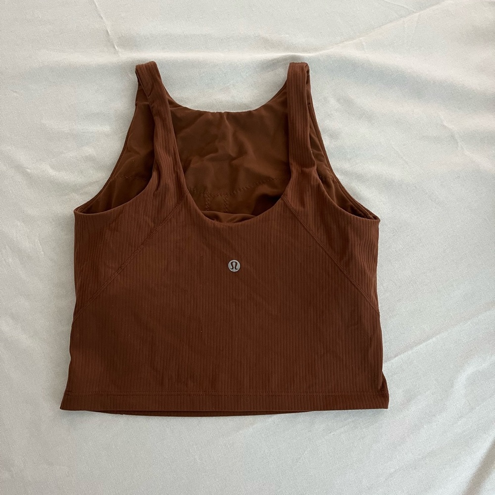 Align Ribbed High Neck Top - Picture 3 of 6